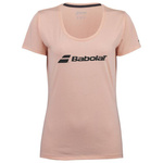 koszulka tenisowa damska EXERCISE BABOLAT TEE WOMEN, Tropical Peach