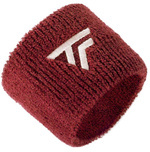 frotki tenisowe TECNIFIBRE WRISTBANDS CARDINAL (2 szt.)