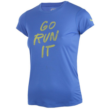 koszulka do biegania damska ASICS GRAPHIC SHORT SLEEVE TOP / 132111-8091