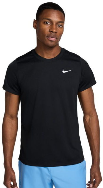 koszulka tenisowa męska NIKE COURT VICTORY BLACK /  FZ6921-010
