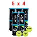 5 puszek x 4sztuki-Piłki tenisowe DUNLOP ATP CHAMPIONSHIP 4szt.