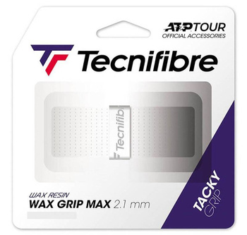 Owijka tenisowa bazowa TECNIFIBRE WAX MAX  WHITE x1