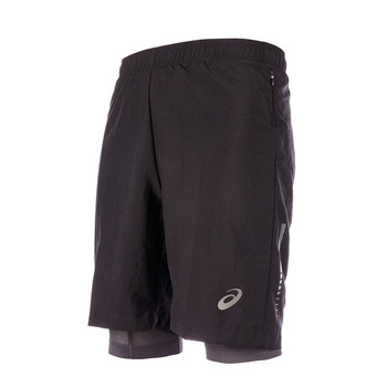 spodenki do biegania męskie ASICS 2-N-1 9 IN SHORT / 134094-0904