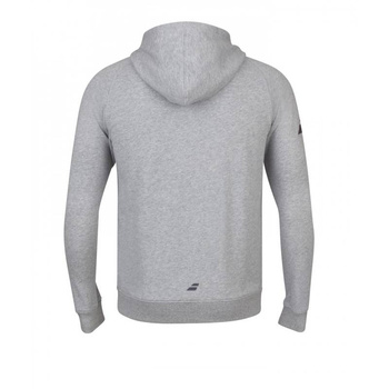 bluza tenisowa dla dziecka Babolat EXERCISE HOOD / siwa