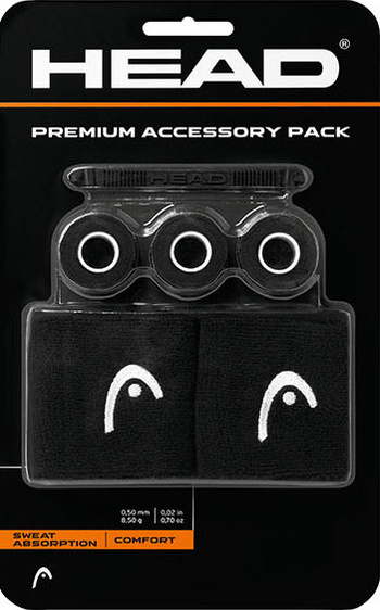 wibrastop HEAD PREMIUM ACCESSORY PACK / czarny