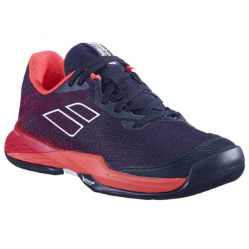buty tenisowe juniorskie BABOLAT JET MACH 3 AC  / czarno/czerwone