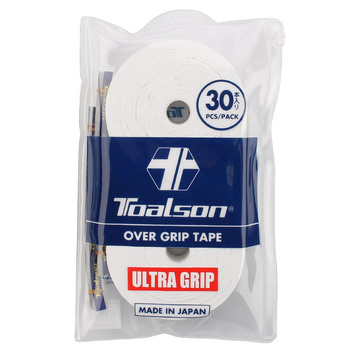 owijki tenisowe TOALSON ULTRA GRIP x30szt. white