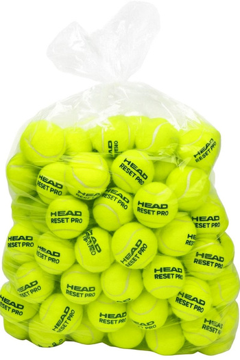 Piłki tenisowe (półciśnieniowe) HEAD RESET  POLYBAG x72 piłki  -treningowe (worek) 