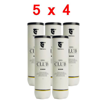  5 puszek x 4sztuki -Piłki tenisowe TRETORN SERIE + CLUB