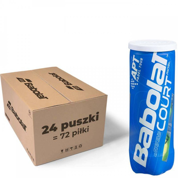 piłki do padla BABOLAT COURT PADEL (24x3szt.)/ KARTON 72piłki