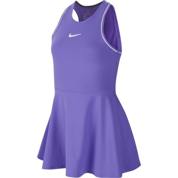 sukienka tenisowa dziewczęca NIKE COURT  DRY DRESS JUNIOR  / AR2502-550