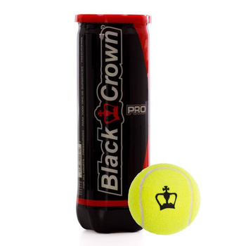 Piłki do padla Black Crown Pro x 3 piłki x 24 puszki / karton