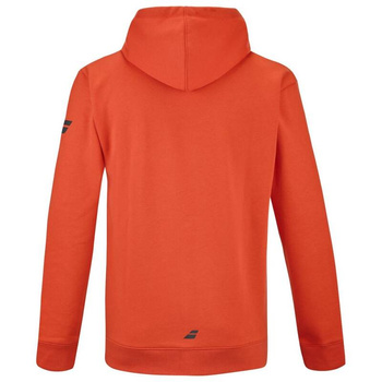Bluza tenisowa męska BABOLAT HOOD SWEAT MEN / Fiesta Red