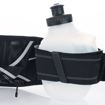 pas do biegania NIKE LIGHTWEIGHT HYDRATION BELT 2 BOTTLE / NRB04010