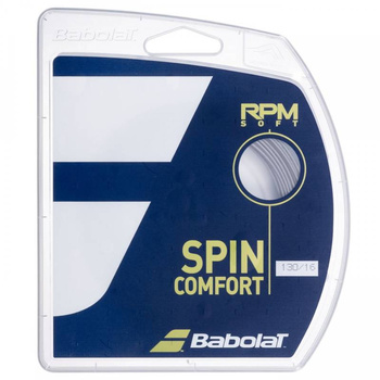 Naciąg tenisowy BABOLAT RPM SOFT rotacja i komfort  / 12m.