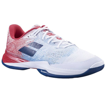 buty tenisowe męskie BABOLAT JET MACH 3  ALL COURT WHITE/E. BLUE