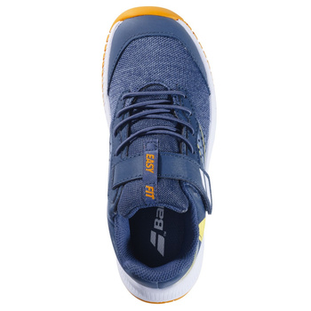buty tenisowe dziecięce BABOLAT PULSION AC KID Blue/Yellow