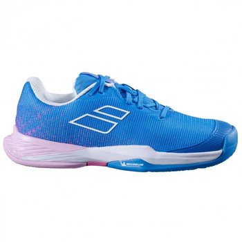 buty tenisowe juniorskie BABOLAT JET MACH 3 CLAY  / niebieskie