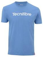 koszulka tenisowa męska TECNIFIBRE TEAM COTTON TEE AZUR