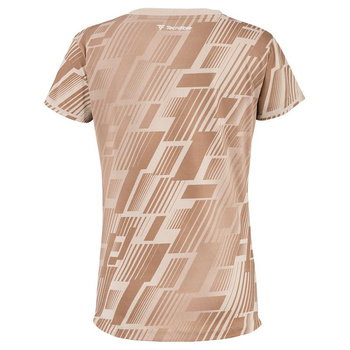 koszulka tenisowa damska  TECNIFIBRE X-Loop Tee / sand