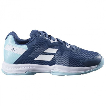 buty tenisowe damskie BABOLAT SFX3 AC , niebiesko - błękitne