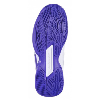 buty tenisowe juniorskie BABOLAT PULSION AC WIMBLEDON  / biało-fioletowe