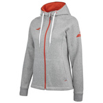 bluza tenisowa damska BABOLAT EXERCISE HOOD JACKET High Rise Hthr