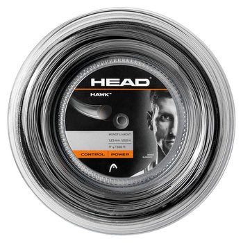 Naciąg tenisowy HEAD HAWK REEL 200m BLACK
