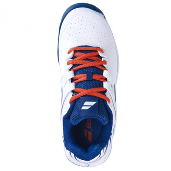 buty tenisowe dziecięce BABOLAT PROPULSE AC JUNIOR biało/niebieskie