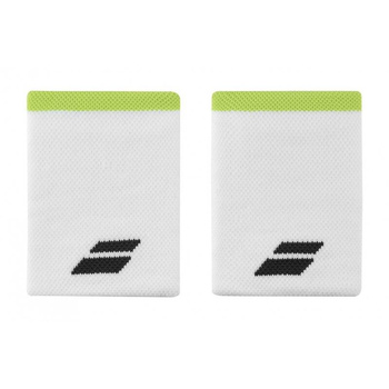frotki tenisowe na nadgarstek Babolat TERRY JUMBO WRISTBAND, White/Aero