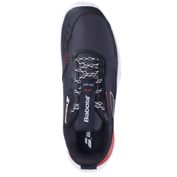 buty tenisowe męskie BABOLAT  SFX EVO CLAY /  BLACK-FIESTA RED