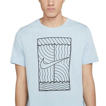 koszulka tenisowa męska NIKE COURT  TEE / DC5246-440