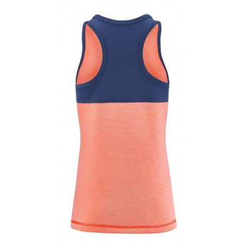 koszulka tenisowa dziewczęca BABOLAT PLAY TANK TOP / granatowo -ceglasta