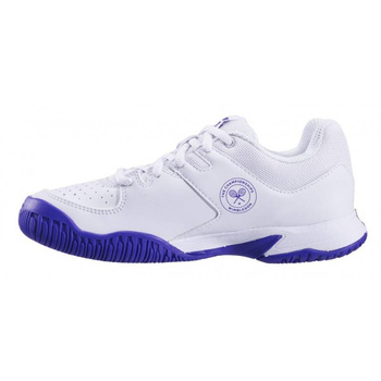 buty tenisowe juniorskie BABOLAT PULSION AC WIMBLEDON  / biało-fioletowe
