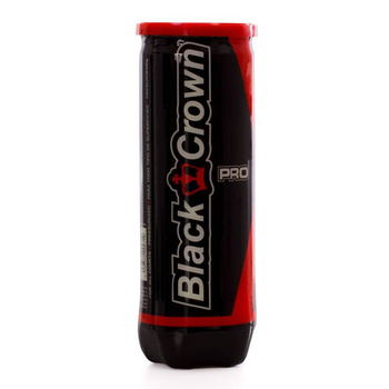 Piłki do padla Black Crown Pro x 3 piłki x 24 puszki / karton