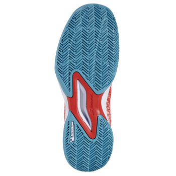 buty tenisowe juniorskie BABOLAT JET MACH 3 CLAY JUNIOR Fiesta Red