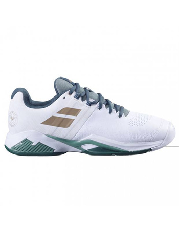 buty tenisowe męskie BABOLAT PROPULSE BLAST  AC Wimbledon M, White/Green