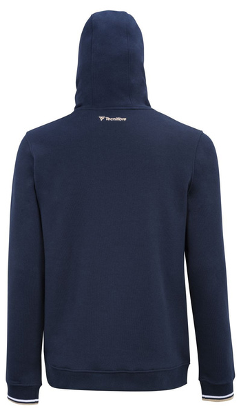 bluza tenisowa męska NAVY HOODIE / MARINE (21FLHOO25)