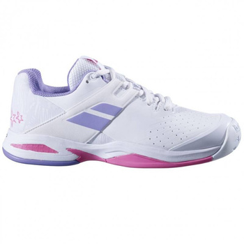 buty tenisowe dziecięce BABOLAT PROPULSE AC JUNIOR White/Lavender