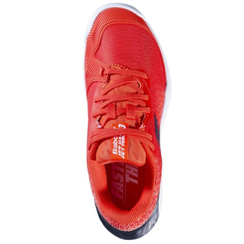 buty tenisowe juniorskie BABOLAT JET MACH 3 AC  / Strike Red/White