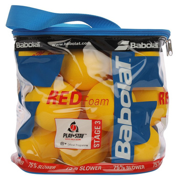 Piłki tenisowe BABOLAT RED FOAM PIANKA / pojemnik 24 szt.