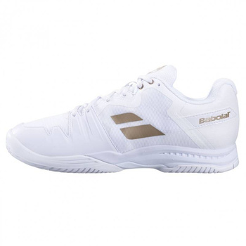 buty tenisowe damskie BABOLAT SFX3 AC Wimbledon , biało - złote