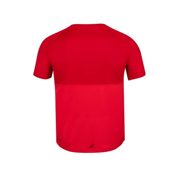 koszulka tenisowa męska BABOLAT PLAY CREW NECK TEE MEN Red