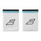 Babolat TERRY JUMBO WRISTBAND, White/Estate Blue