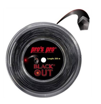 Naciąg tenisowy PRO'S PRO BLACKOUT 200M 