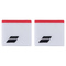 frotki tenisowe na nadgarstek Babolat  LOGO WRISTBAND White/Strike Red