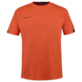 Koszulka tenisowa męska BABOLAT PLAY CREW NECK TEE/ Fiesta Red