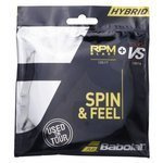 Naciąg tenisowy  BABOLAT Hybrydowy RPM BLAST 1,25 + TOUCH VS 1,30 /2x6m