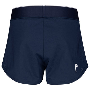 spodenki tenisowe damskie HEAD ROBIN SHORTS / granatowe