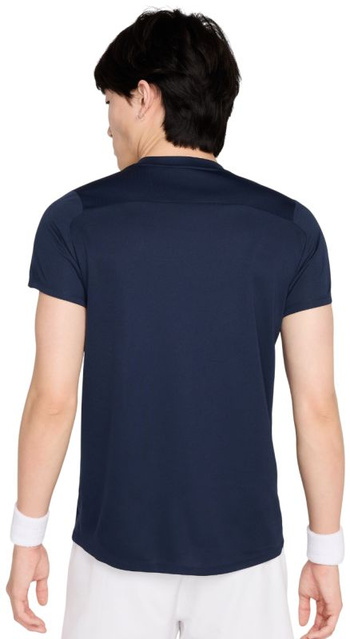 koszulka tenisowa męska NIKE COURT VICTORY GRANAT /  FZ6921-451